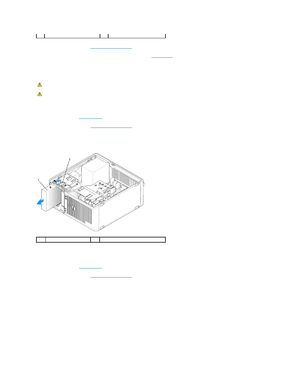 Optical drive | Dell OptiPlex 755 User Manual | Page 122 / 248