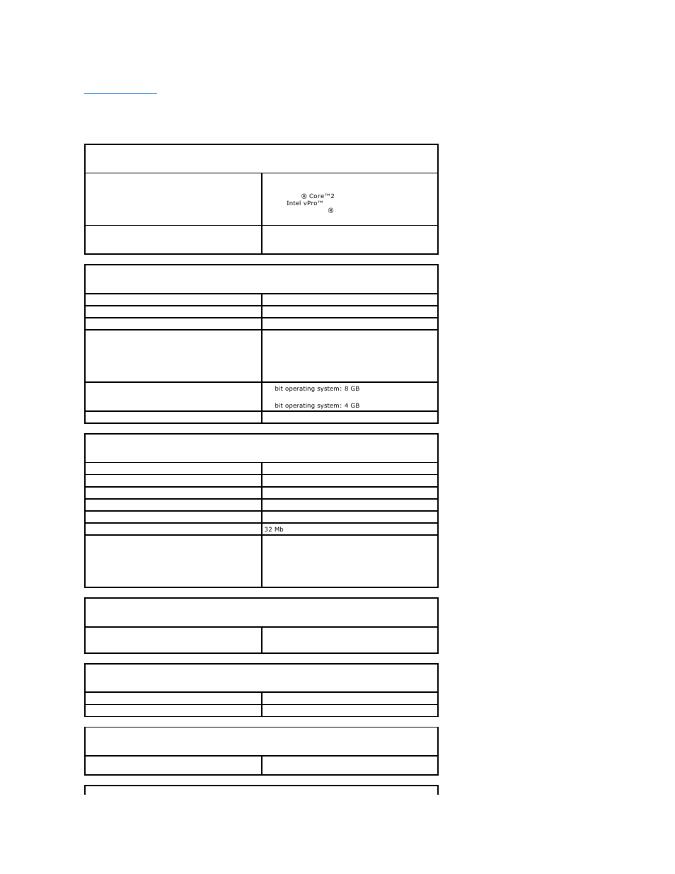 Mini tower computer specifications | Dell OptiPlex 755 User Manual | Page 133 / 248