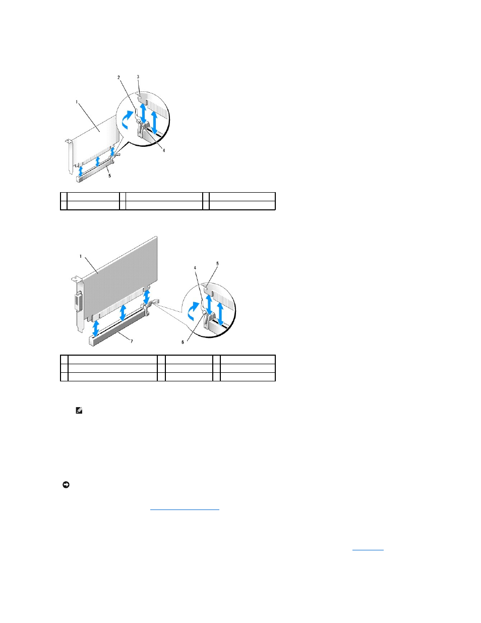 Step 6, If you are removing a dvi card, go to, Step 7 | Dell OptiPlex 755 User Manual | Page 148 / 248