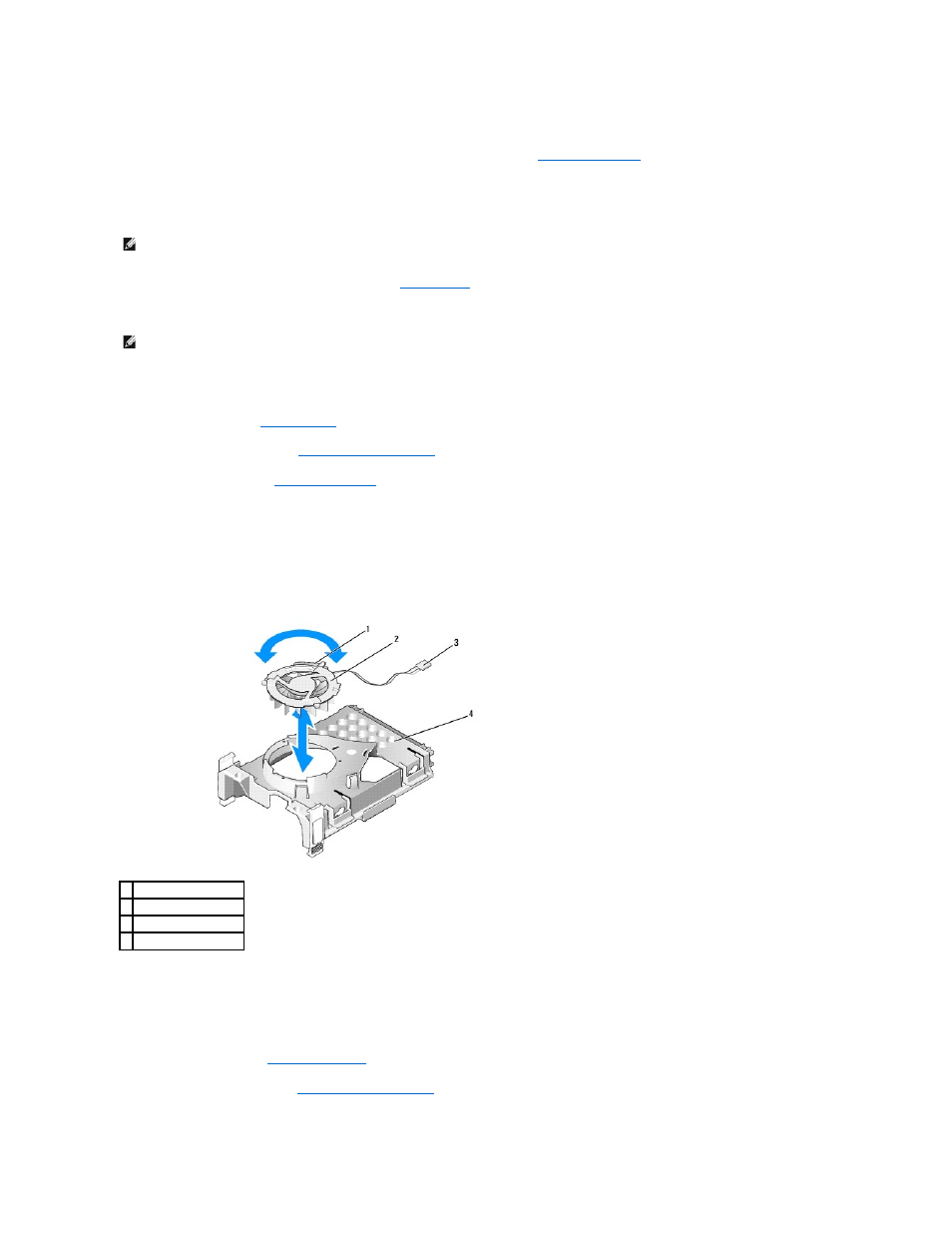 Replacing a hard drive fan | Dell OptiPlex 755 User Manual | Page 160 / 248