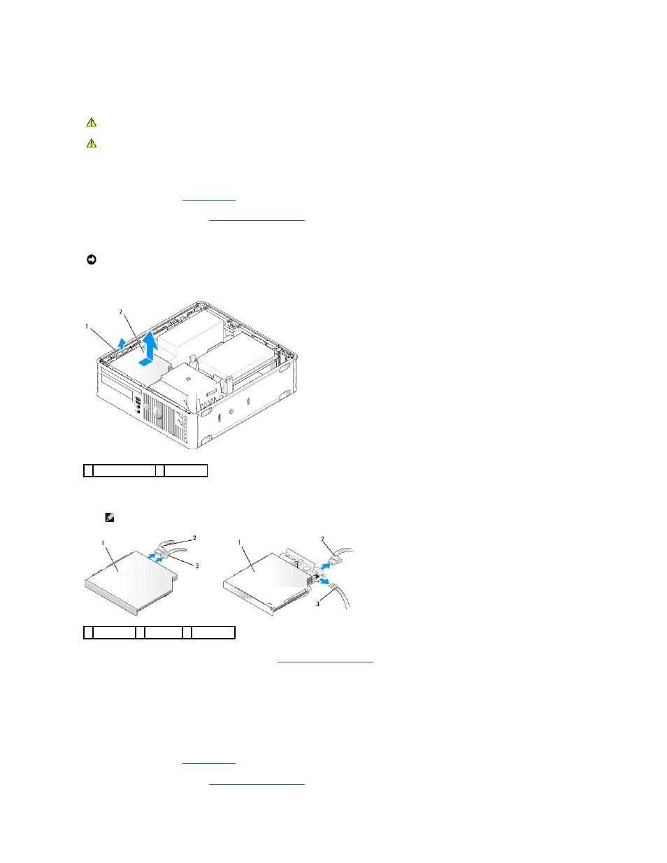 Optical drive | Dell OptiPlex 755 User Manual | Page 161 / 248