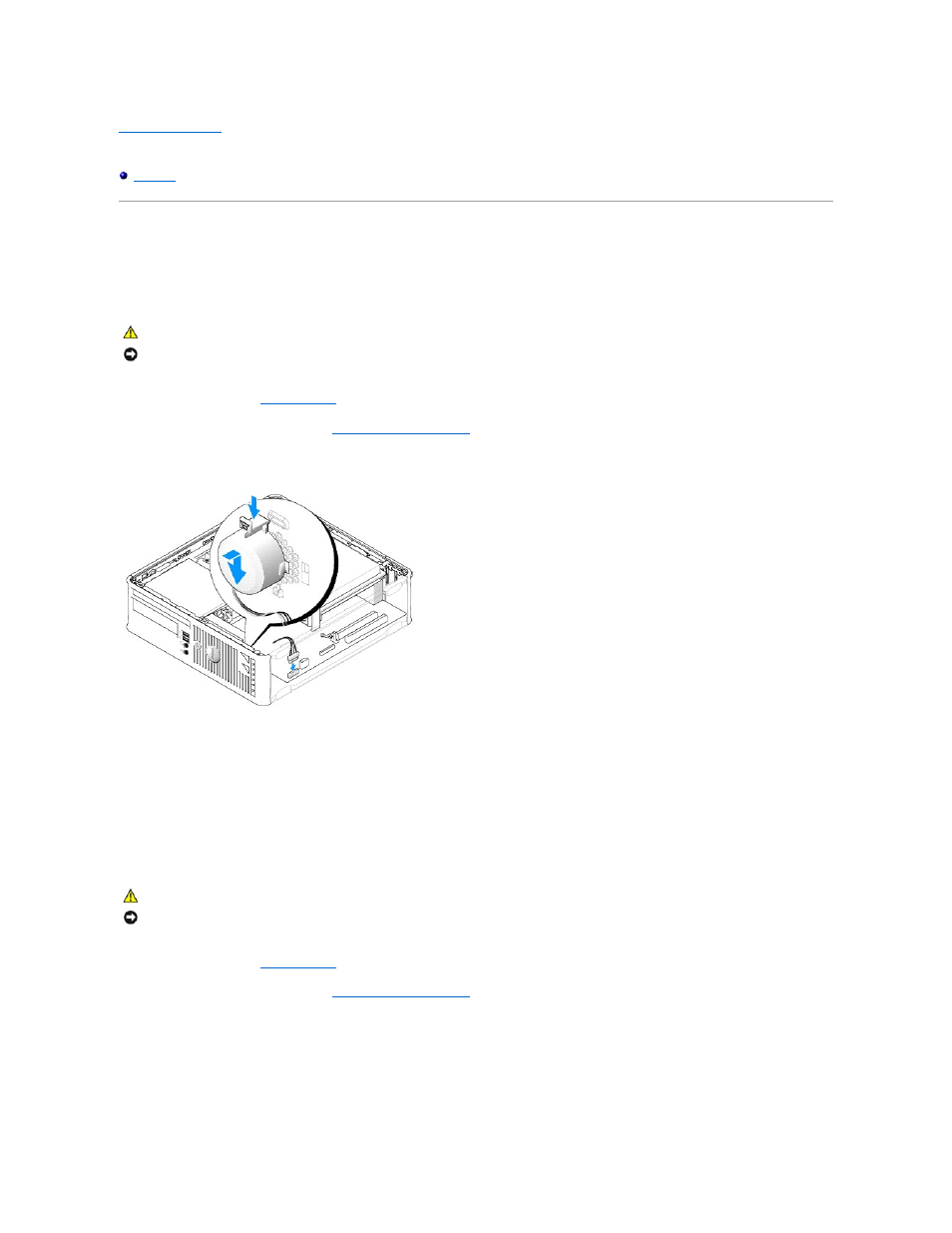 Speakers, Installing a speaker, Removing a speaker | Dell OptiPlex 755 User Manual | Page 173 / 248