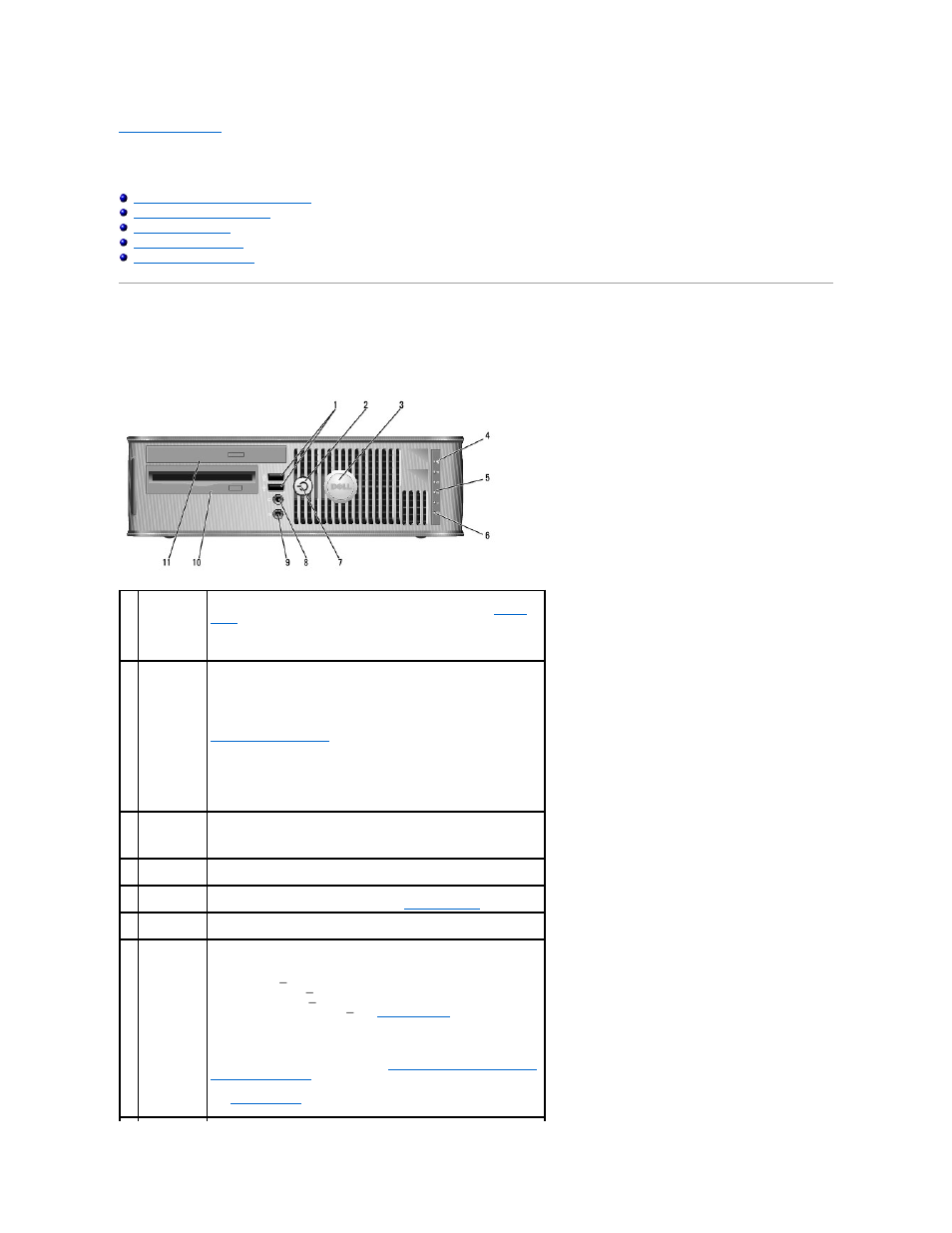 Small form factor computer, About your small form factor computer, Front view | Dell OptiPlex 755 User Manual | Page 180 / 248