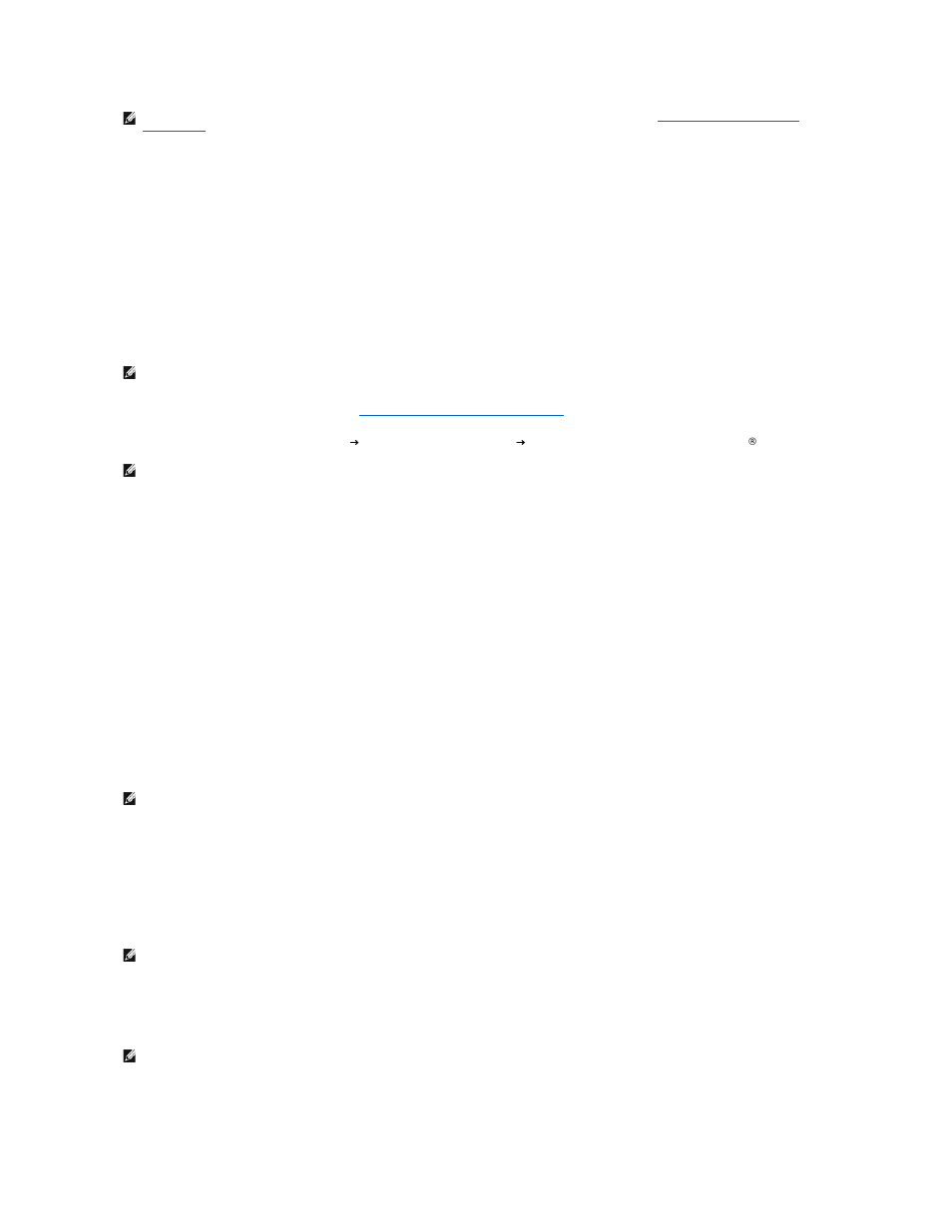 Migrating to a, Raid level 0 configuration, Or a raid level 1 configuration (see | Migrating to a raid level 1 configuration, Migrating to a raid level 0 configuration | Dell OptiPlex 755 User Manual | Page 22 / 248