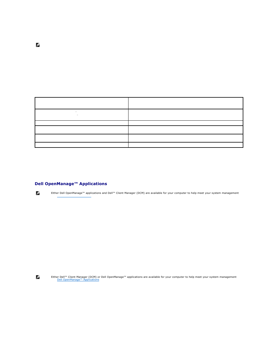 Alert standard format, Dell openmanage™ applications, Dell client manager (dcm) | Dell OptiPlex 755 User Manual | Page 4 / 248