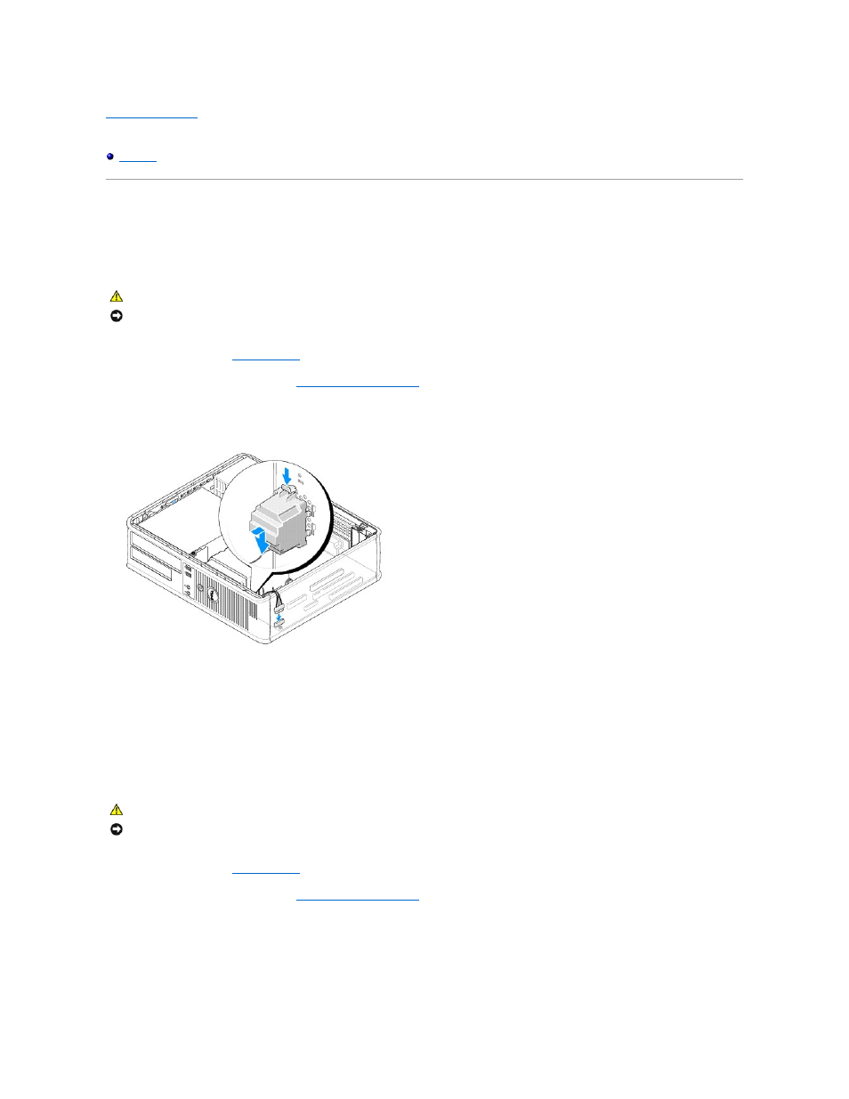 Speakers, Installing a speaker, Removing a speaker | Dell OptiPlex 755 User Manual | Page 76 / 248