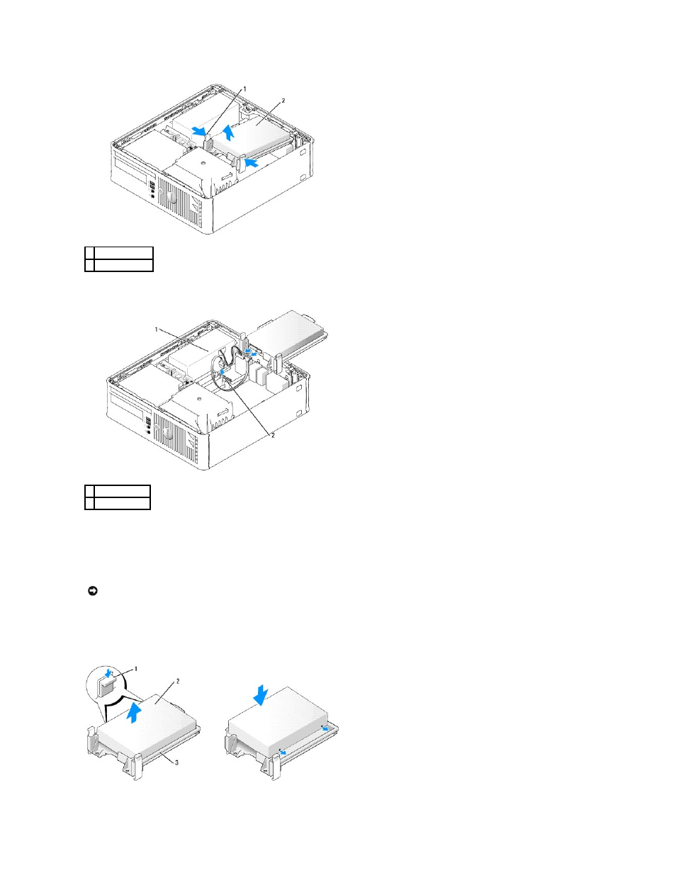 Installing a hard drive | Dell OptiPlex 745 User Manual | Page 130 / 212