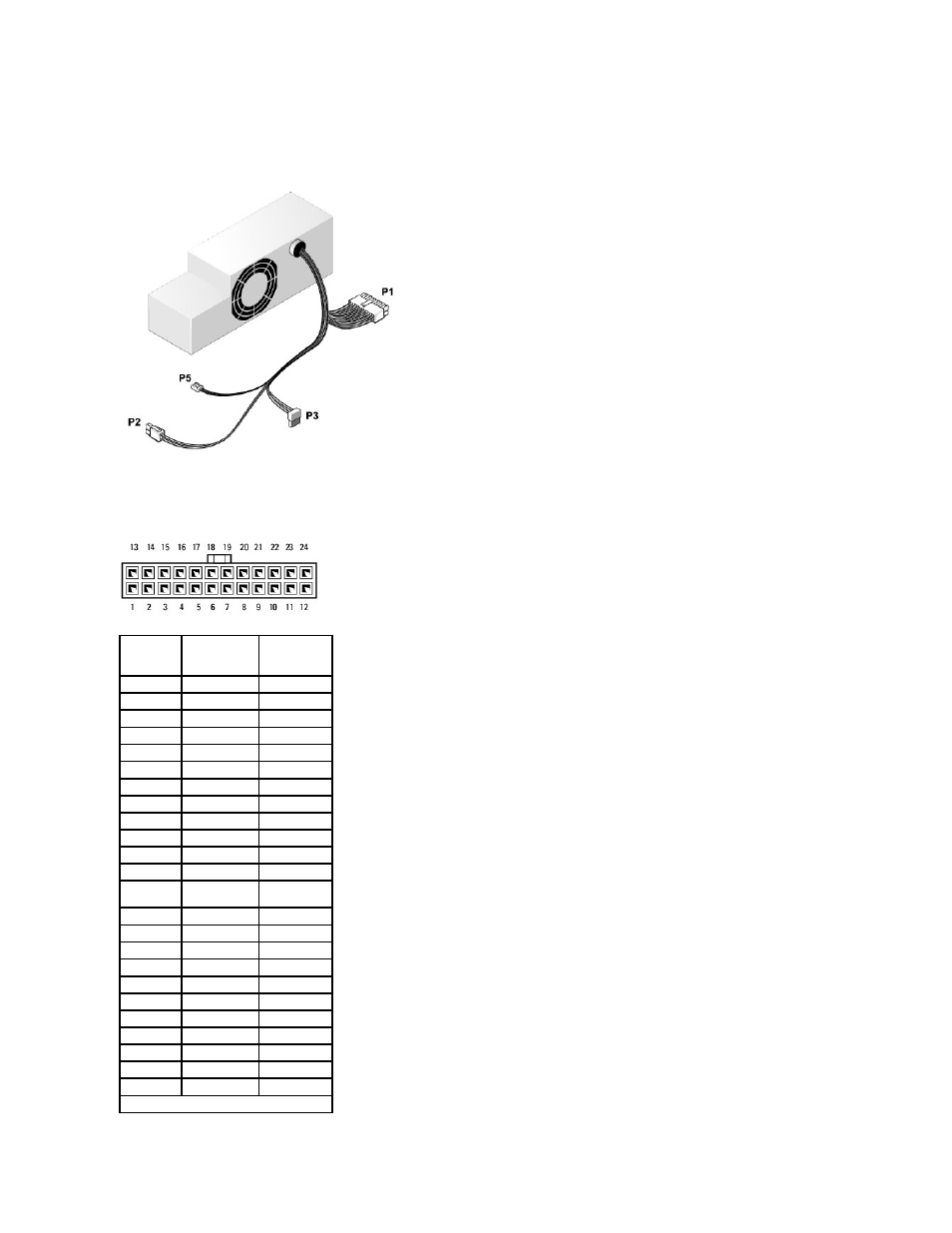 Dc power connectors | Dell OptiPlex 745 User Manual | Page 140 / 212