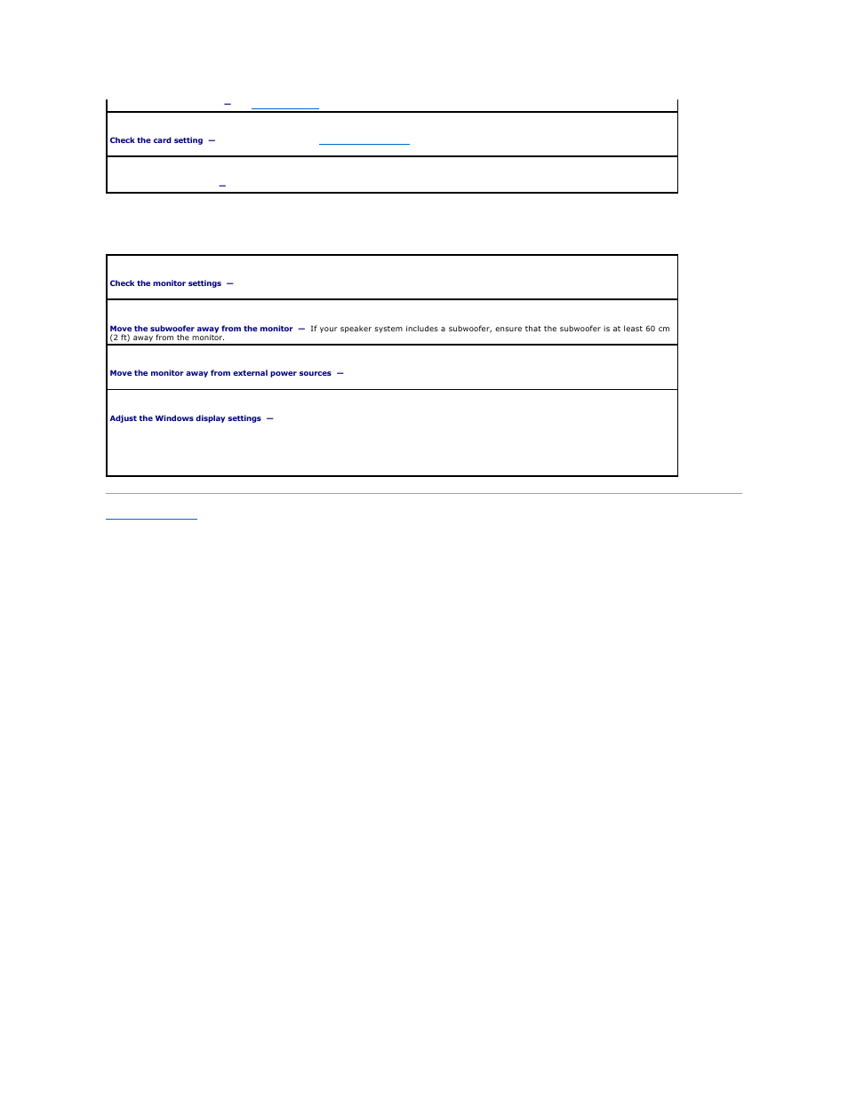 If the screen is difficult to read | Dell OptiPlex 745 User Manual | Page 166 / 212