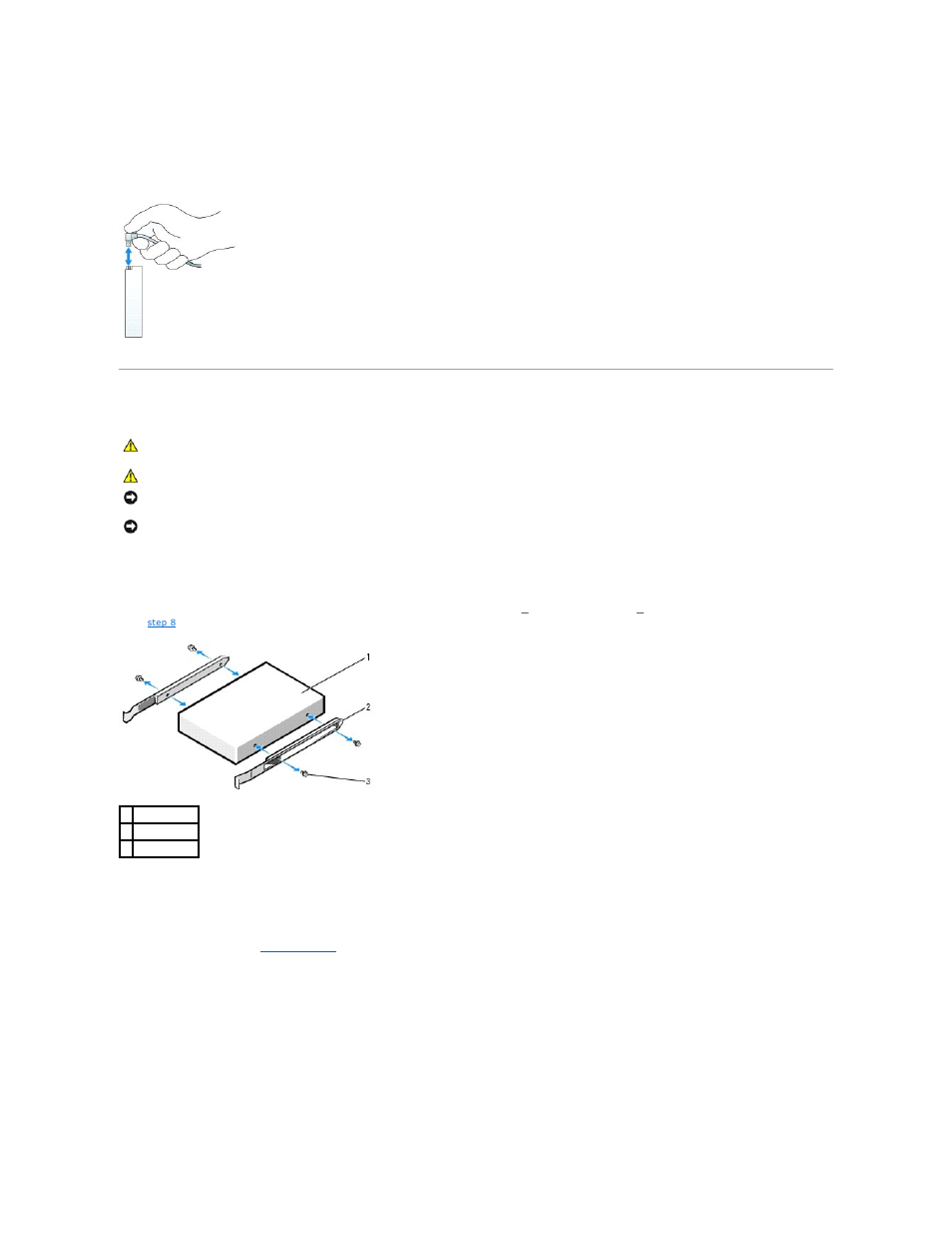 Hard drive, Installing a hard drive | Dell OptiPlex 745 User Manual | Page 203 / 212