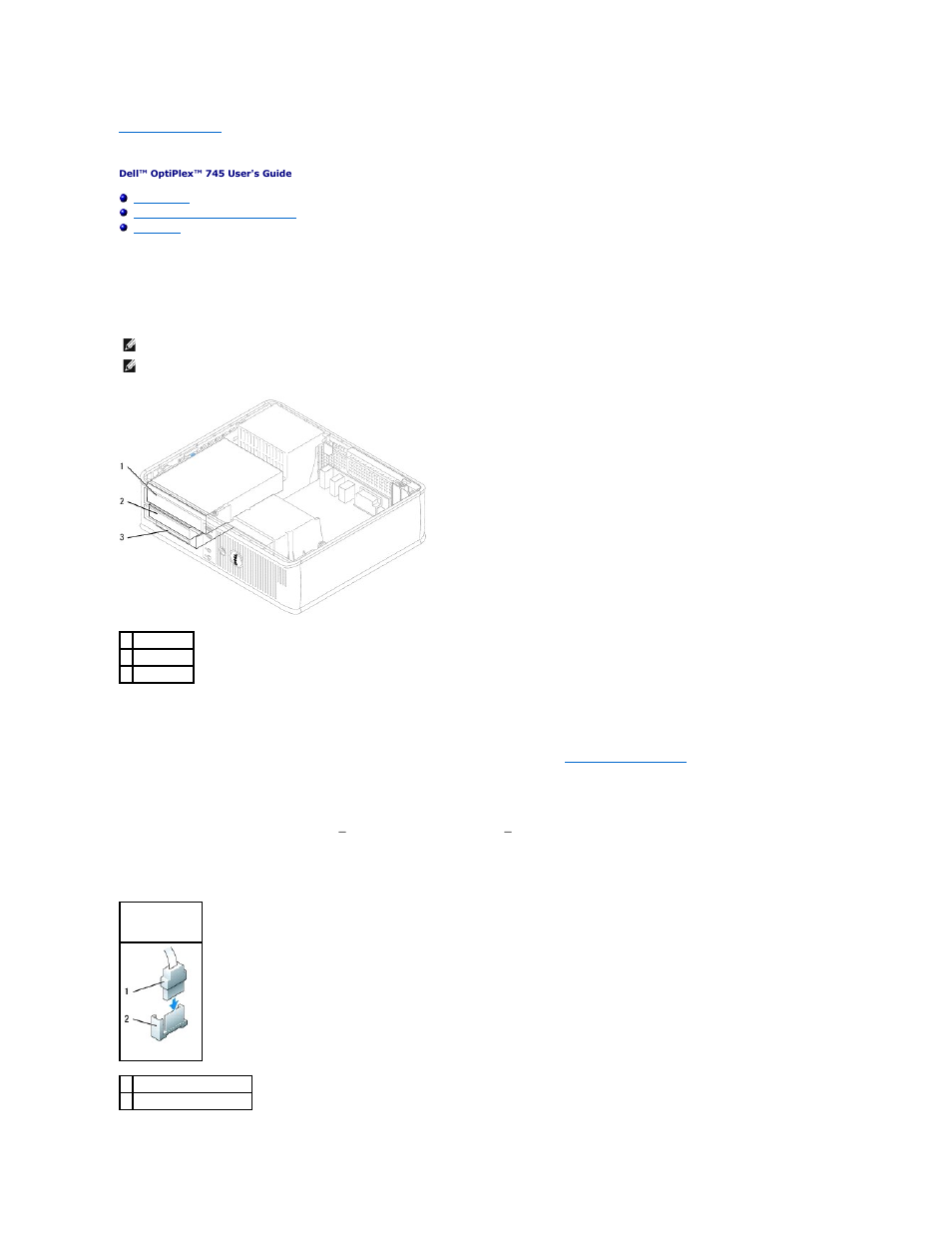 Drives, General installation guidelines | Dell OptiPlex 745 User Manual | Page 40 / 212