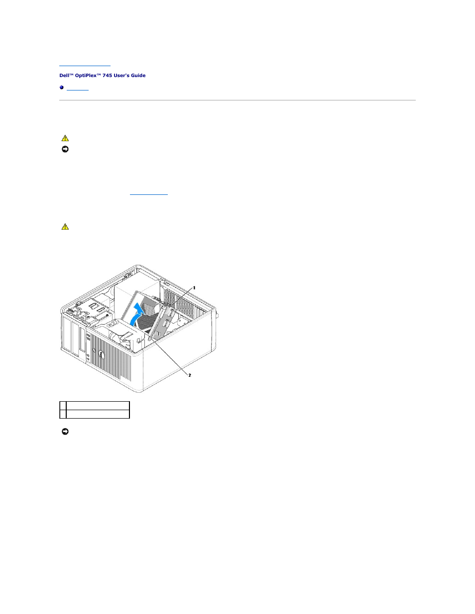 Processor, Removing the processor | Dell OptiPlex 745 User Manual | Page 93 / 212