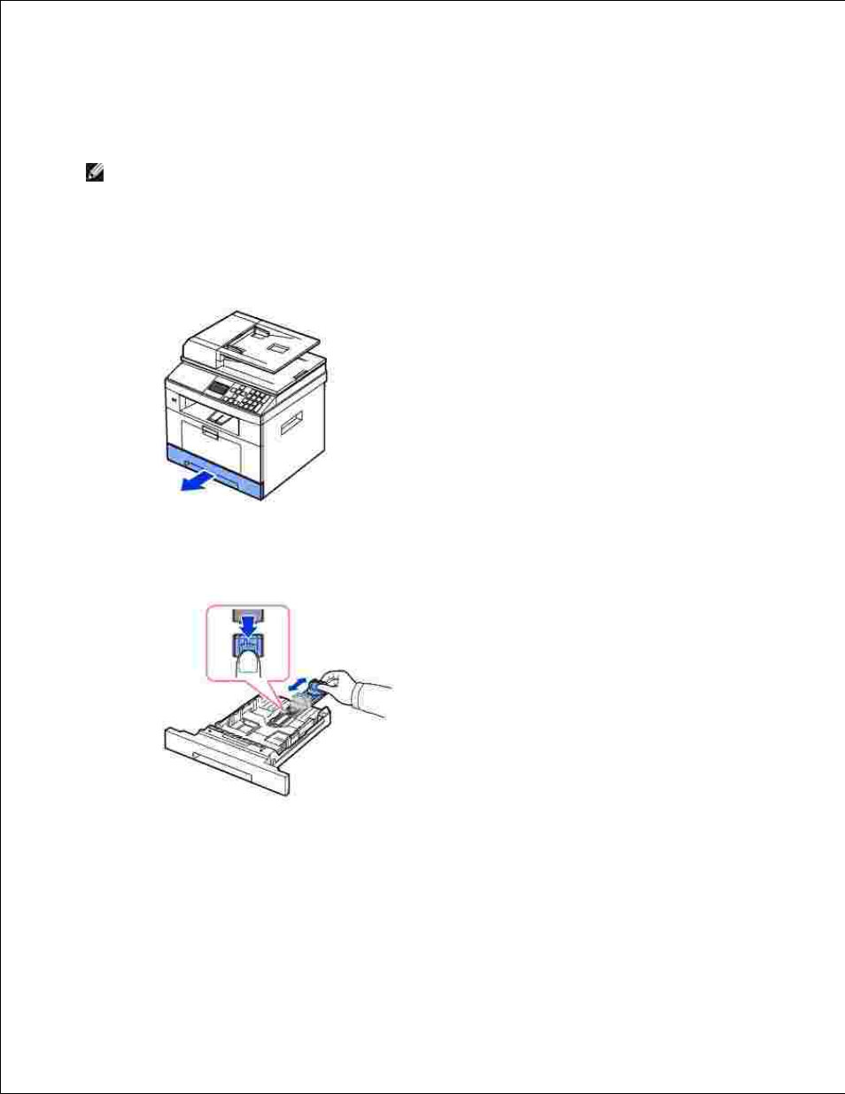 Loading paper | Dell 2335DN User Manual | Page 15 / 284