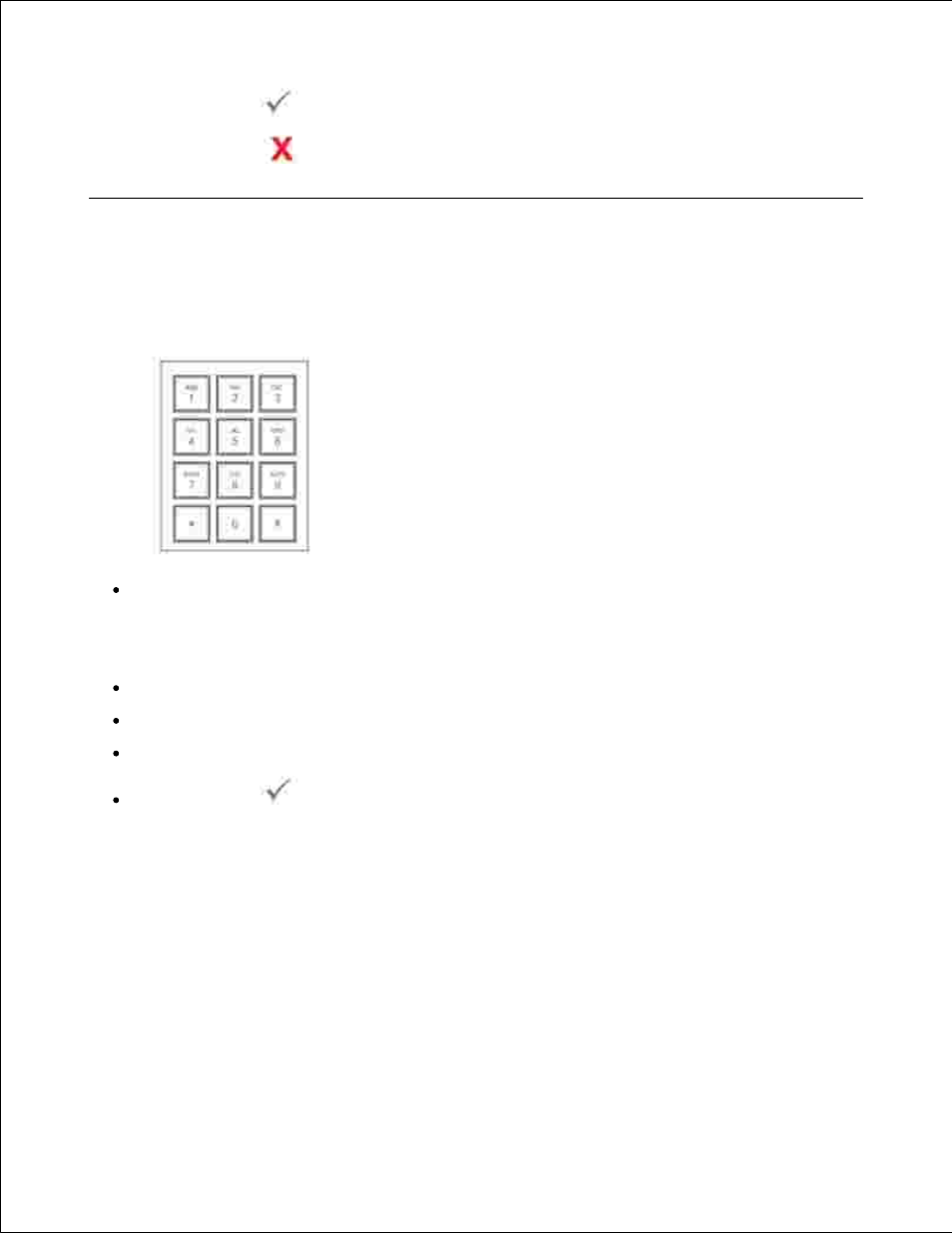 Using the number keypad to enter characters | Dell 2335DN User Manual | Page 156 / 284