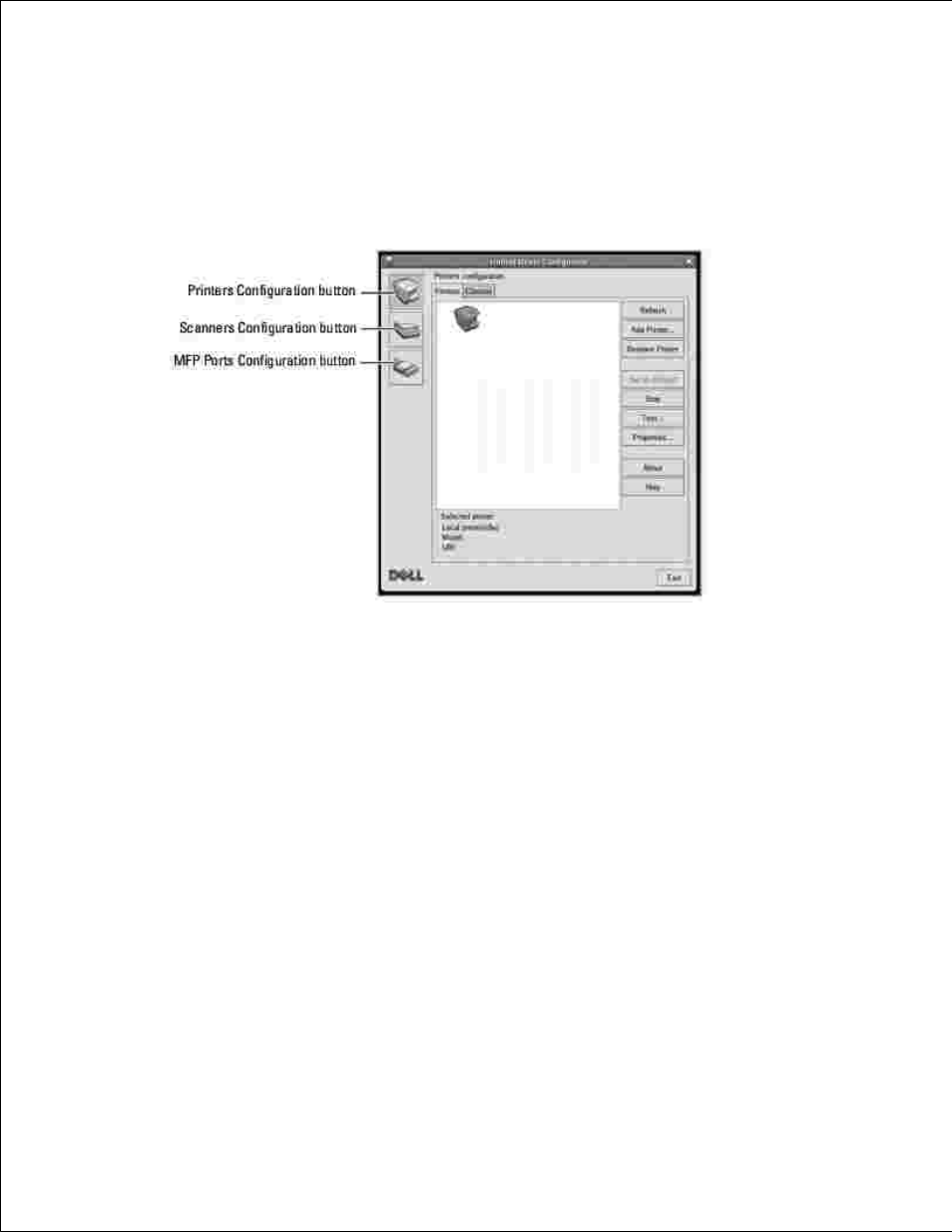 Printers configuration | Dell 2335DN User Manual | Page 209 / 284