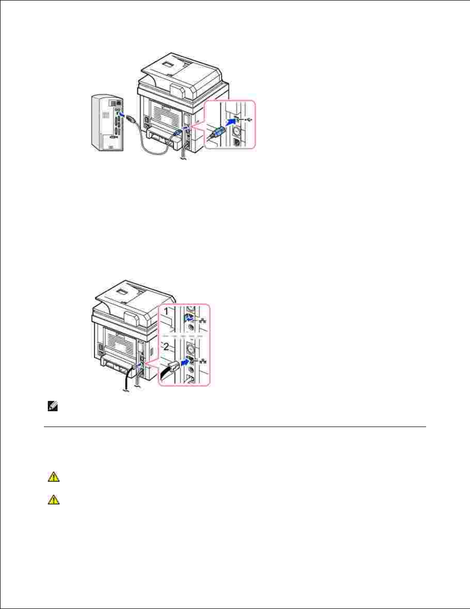 Powering on the printer | Dell 2335DN User Manual | Page 21 / 284