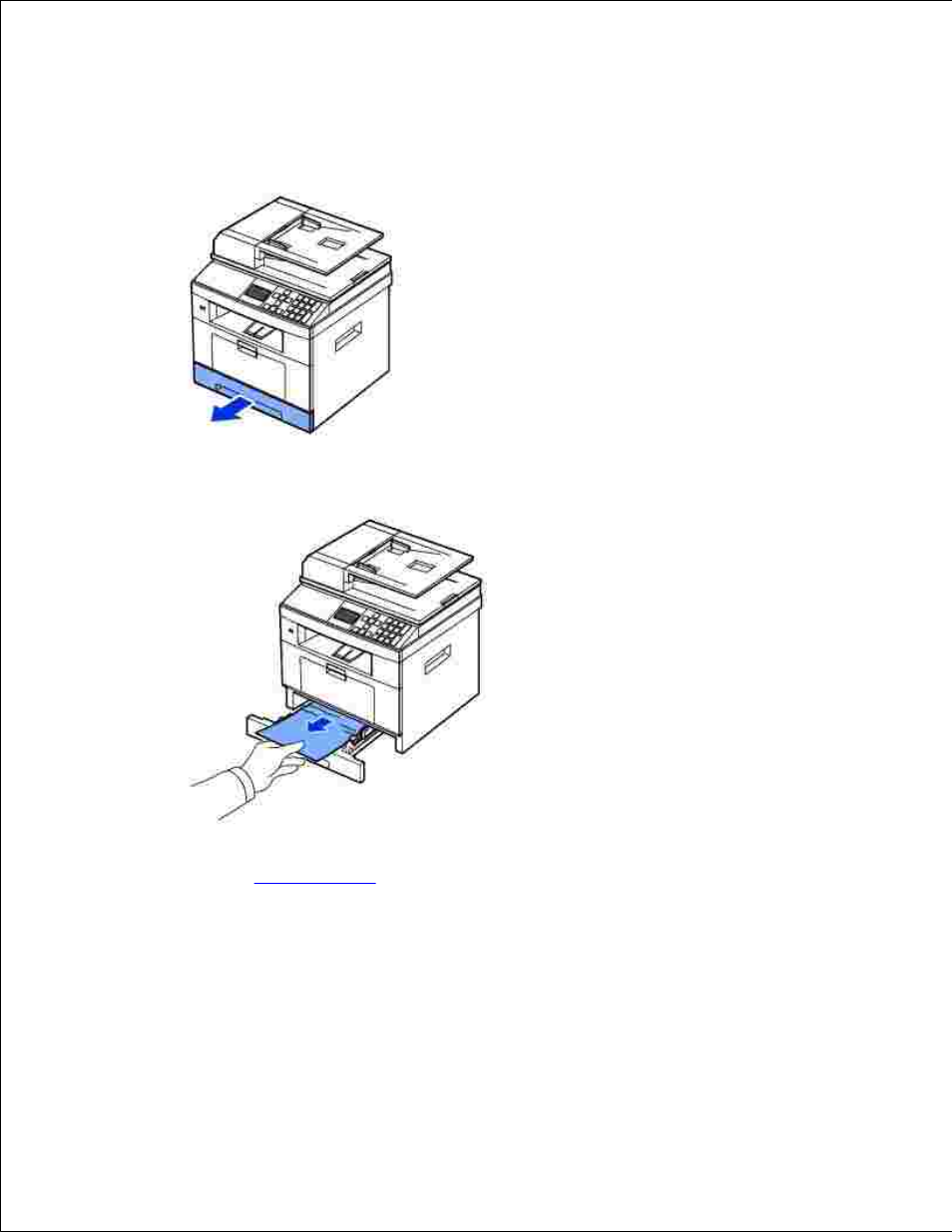 Paper feed jam (optional tray 2) | Dell 2335DN User Manual | Page 239 / 284