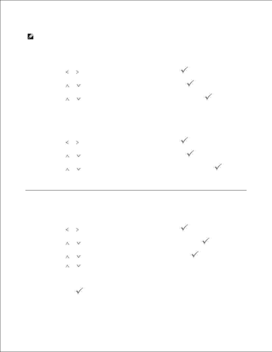 Printing the printer setting, Printing the op-panel menu setting, Changing the display language | Dell 2335DN User Manual | Page 24 / 284