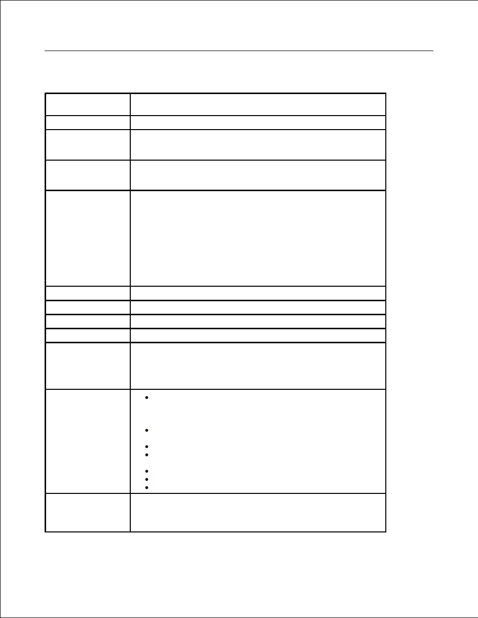 Printer specifications | Dell 2335DN User Manual | Page 279 / 284