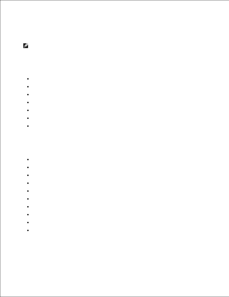 Printer settings, Printer server settings, Fax settings | Dell 2335DN User Manual | Page 34 / 284