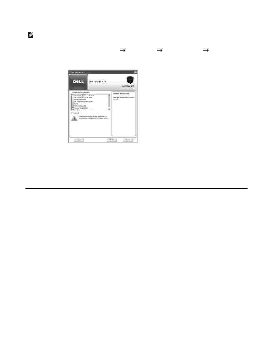 Using the dell toner management system, Printer status monitor | Dell 2335DN User Manual | Page 46 / 284