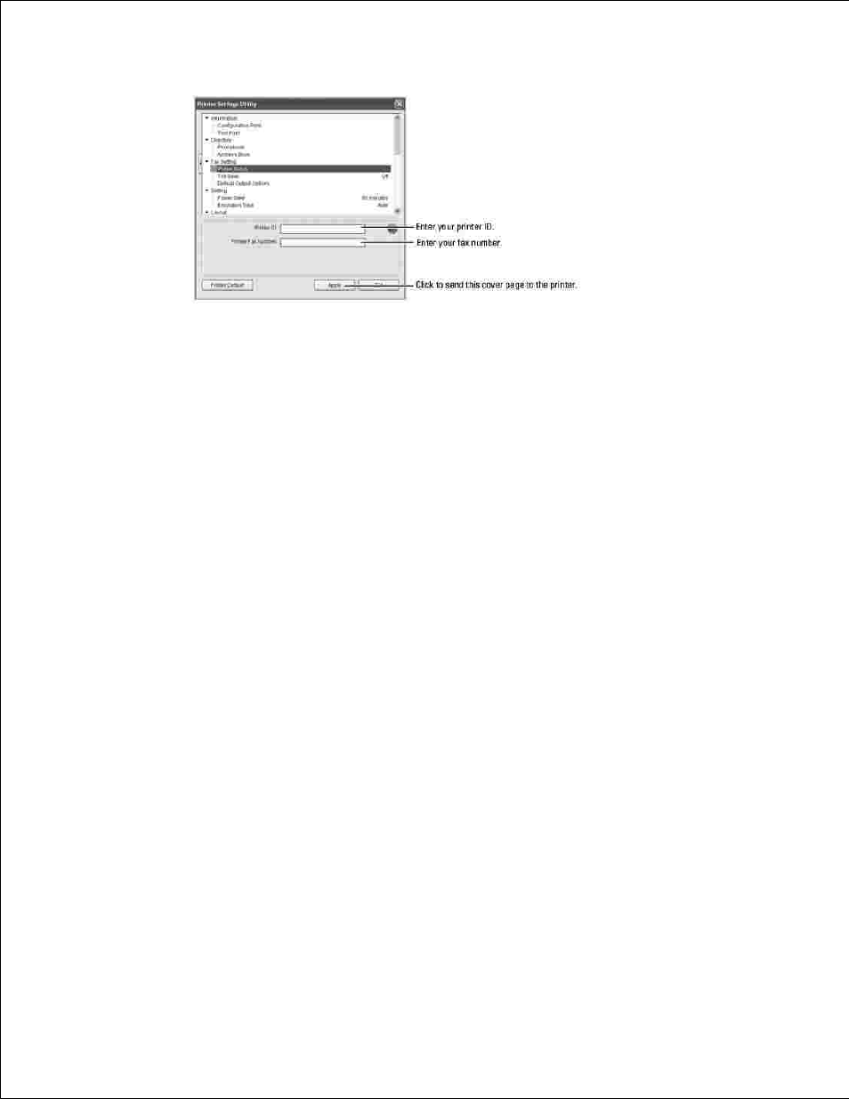 The setting section, The layout section, The paper option section | The graphic section, The emulation section, The network(ipv4) section | Dell 2335DN User Manual | Page 49 / 284