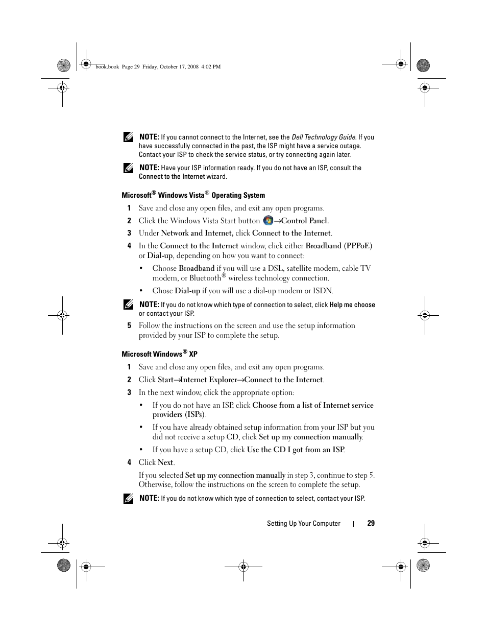 Dell OptiPlex 760 User Manual | Page 29 / 76