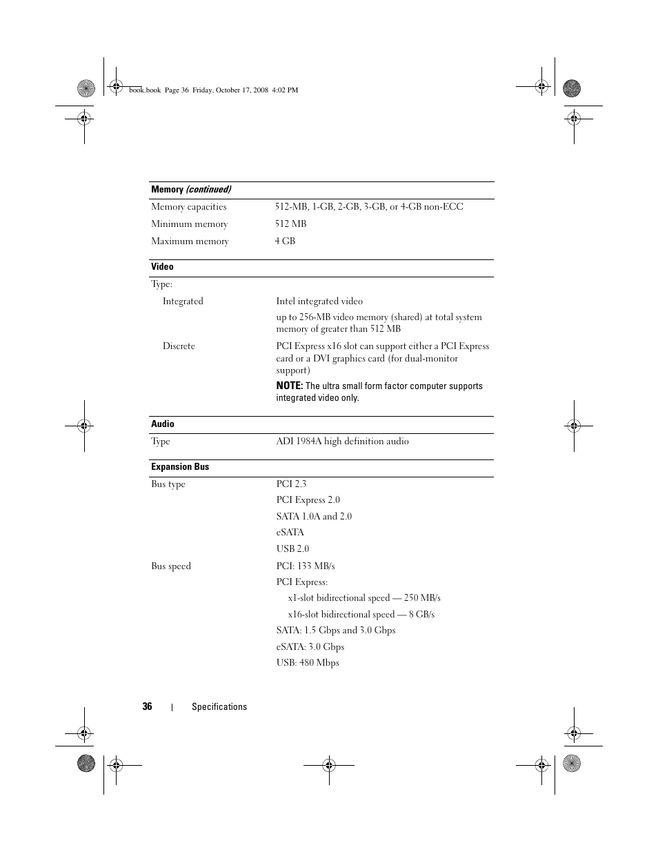 Dell OptiPlex 760 User Manual | Page 36 / 76