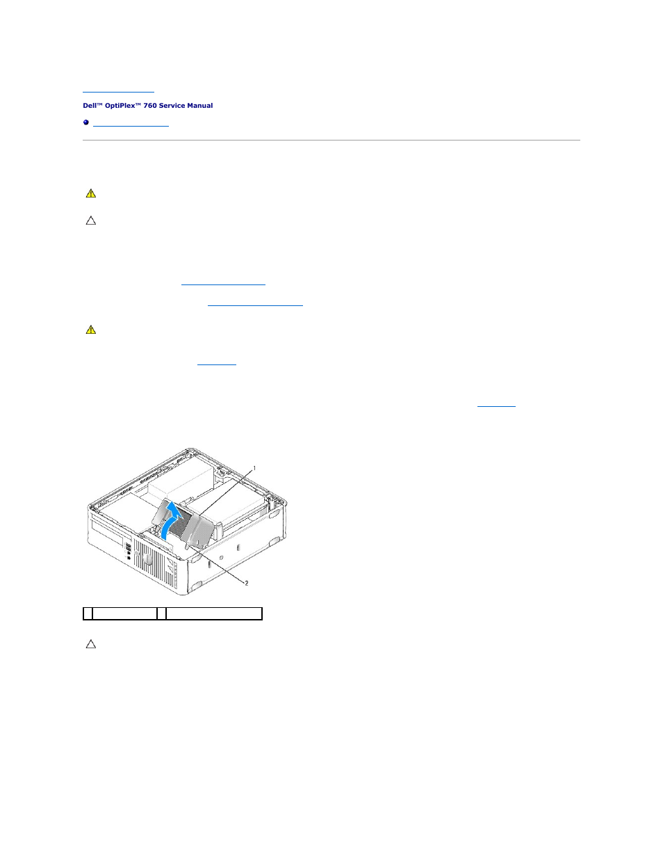 Heat sink and processor, Removing the processor | Dell OptiPlex 760 User Manual | Page 115 / 203