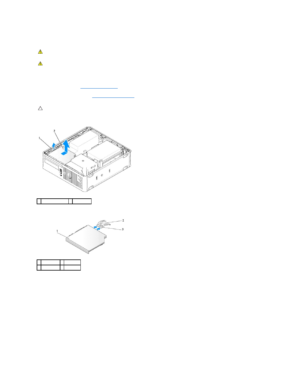 Optical drive | Dell OptiPlex 760 User Manual | Page 126 / 203