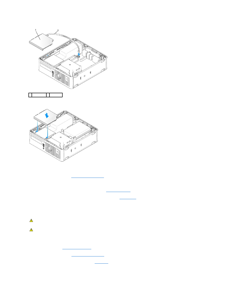 Floppy drive | Dell OptiPlex 760 User Manual | Page 128 / 203