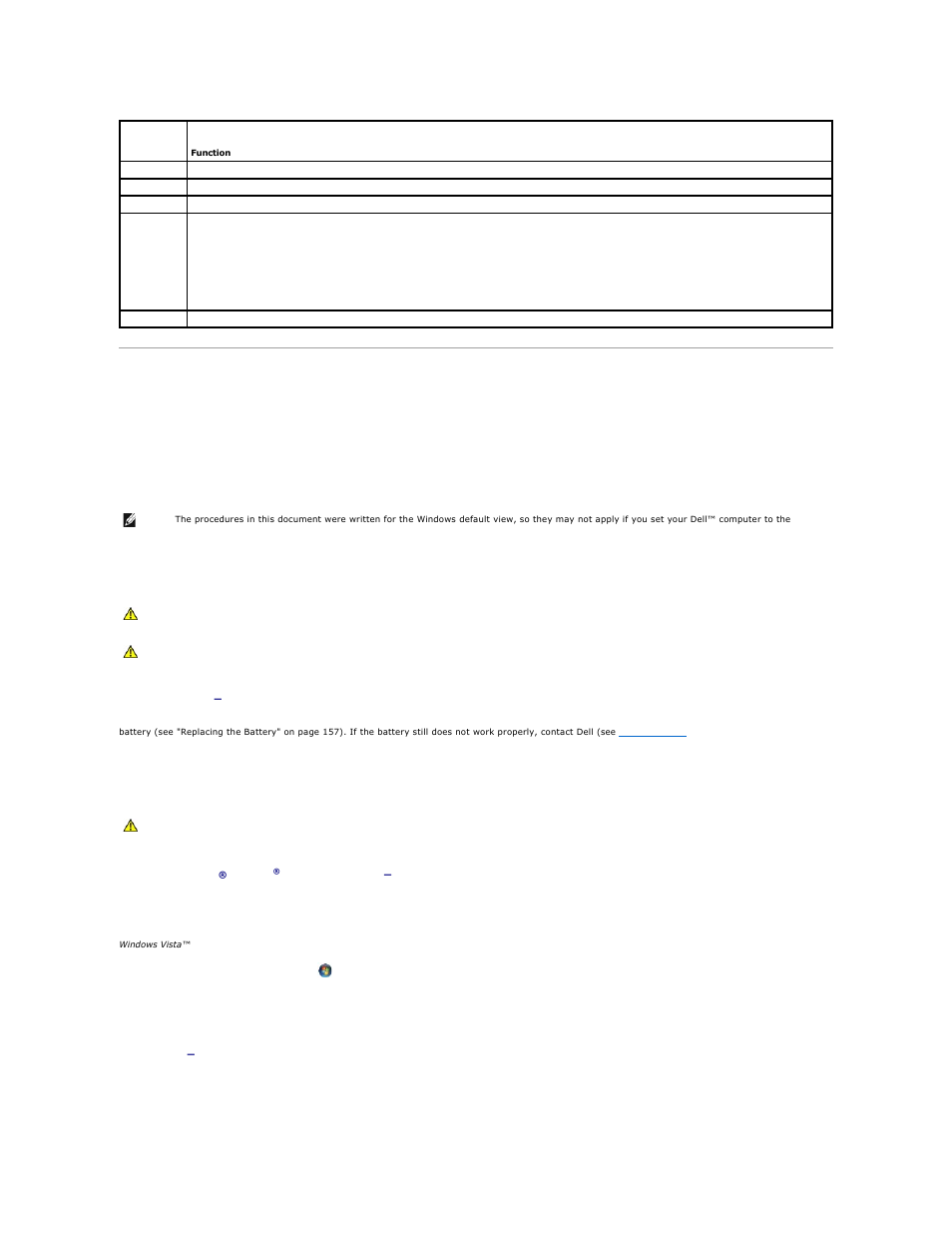 Solving problems, Battery problems, Drive problems | Dell OptiPlex 760 User Manual | Page 169 / 203