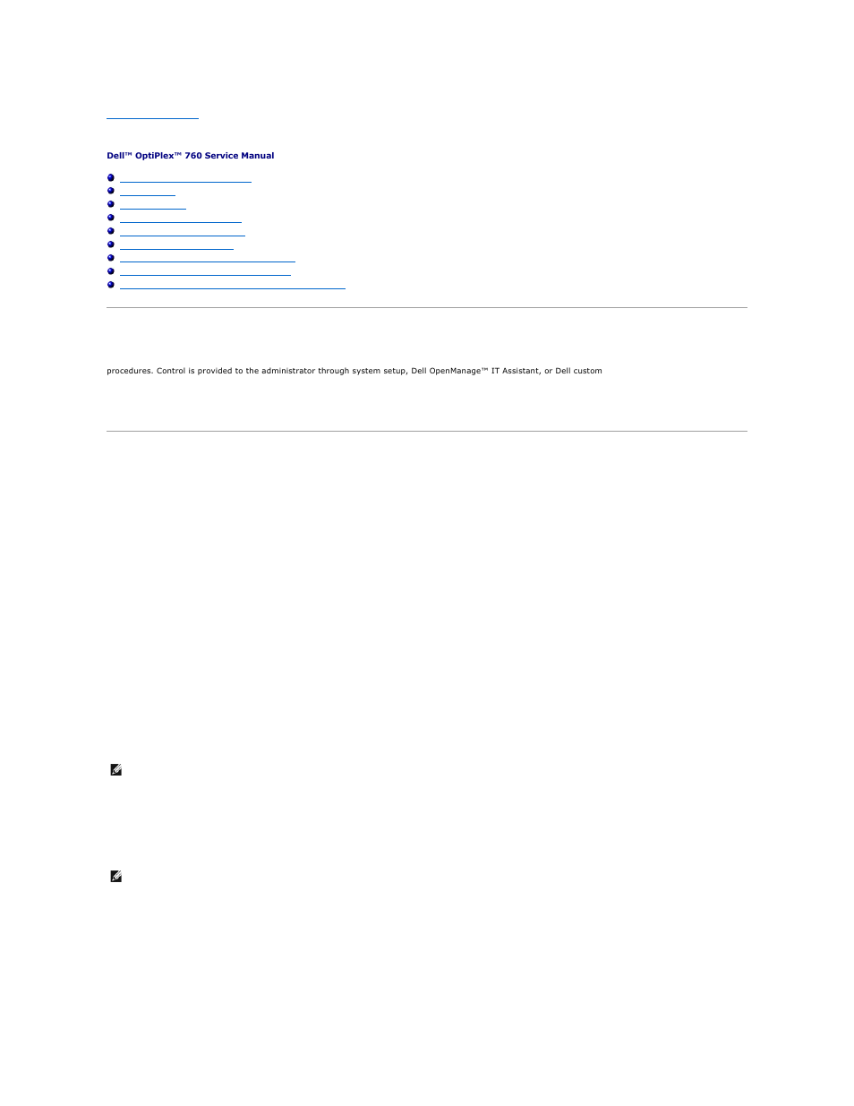 Advanced features, Legacyselect technology control, Manageability | Dash, Active management technology | Dell OptiPlex 760 User Manual | Page 2 / 203