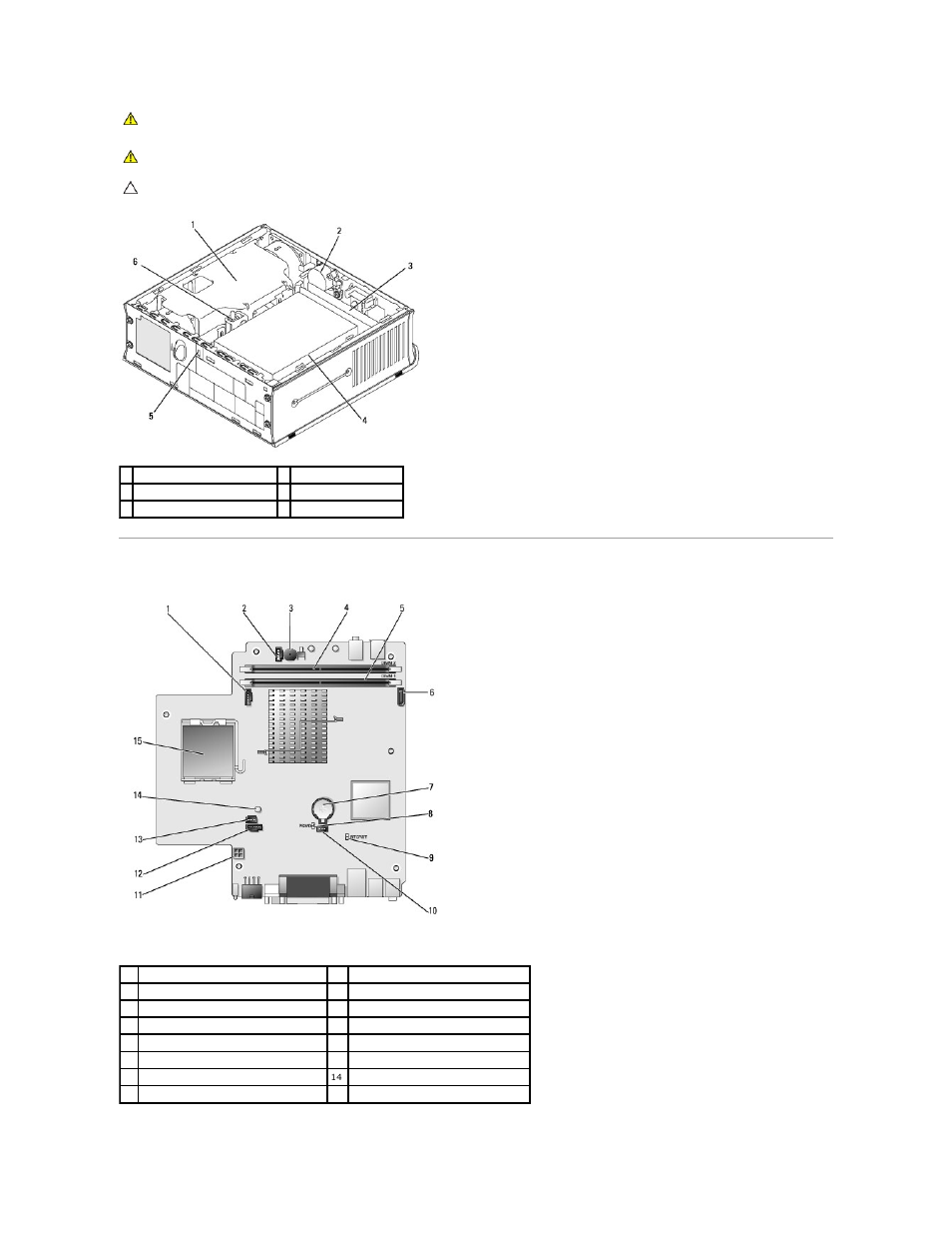 System board components | Dell OptiPlex 760 User Manual | Page 201 / 203