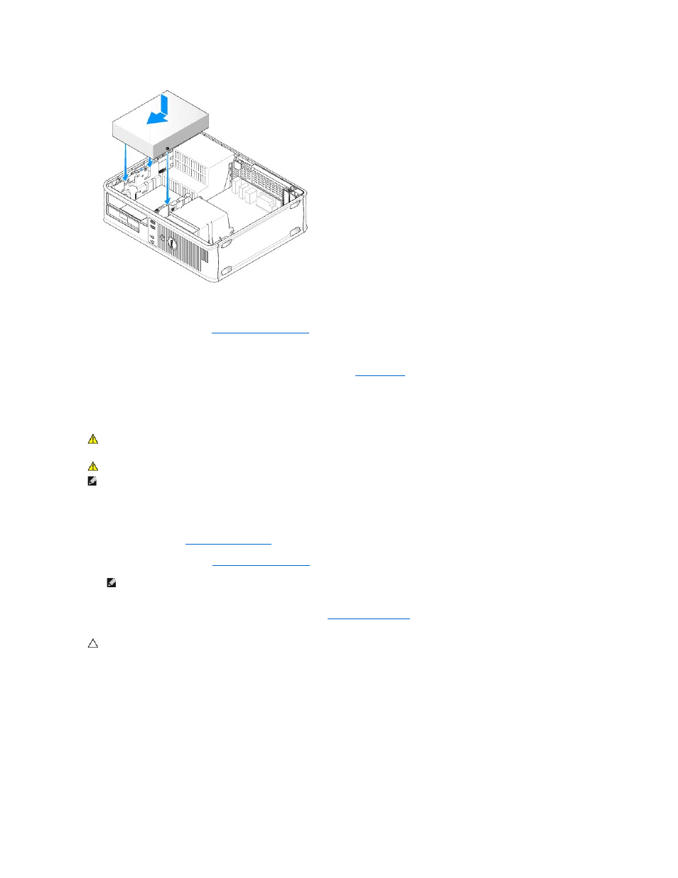 Floppy drive | Dell OptiPlex 760 User Manual | Page 36 / 203