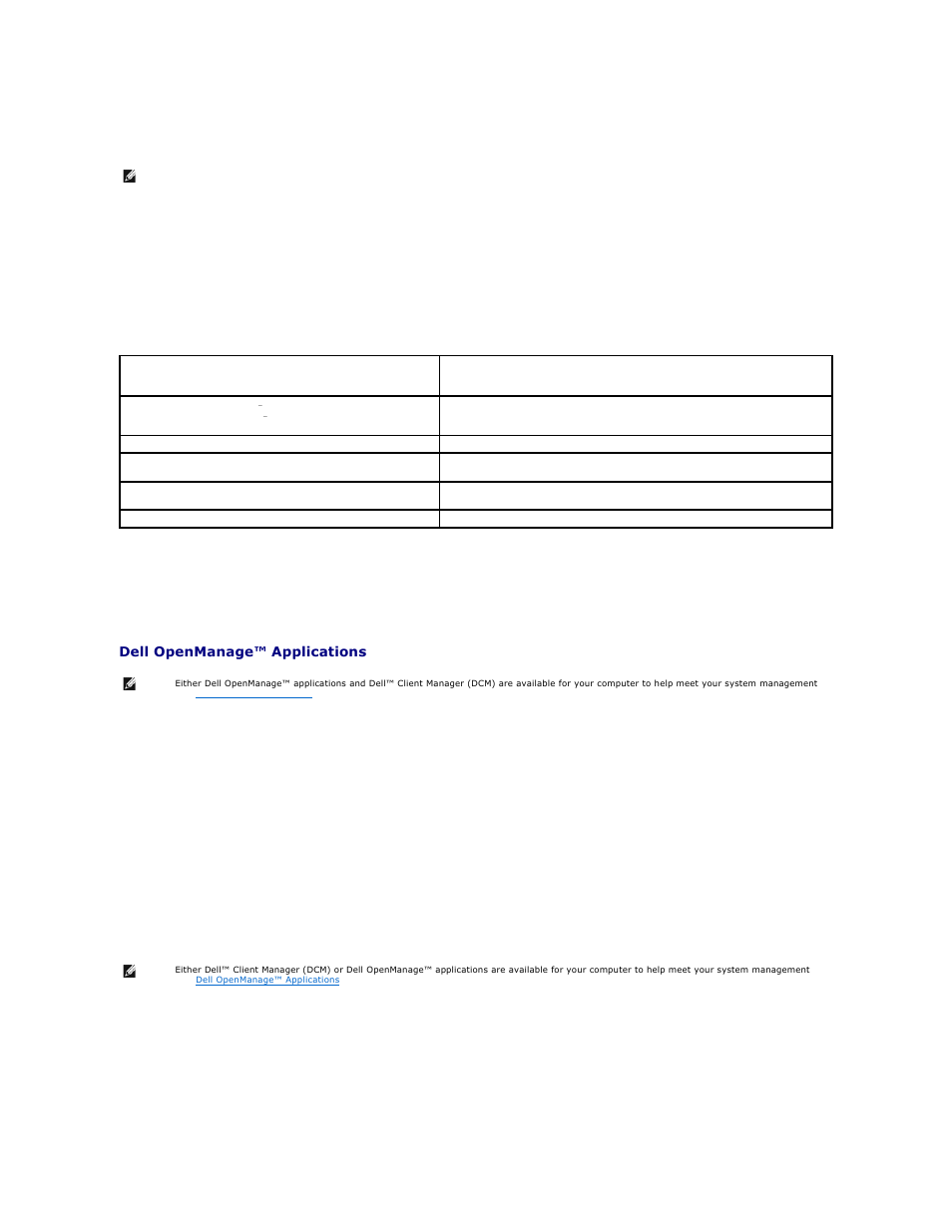 Alert standard format, Dell openmanage™ applications, Dell client manager (dcm) | Dell OptiPlex 760 User Manual | Page 4 / 203