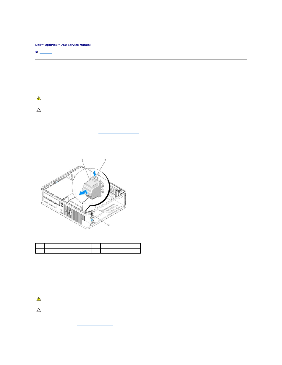 Speakers, Removing a speaker, Installing a speaker | Dell OptiPlex 760 User Manual | Page 52 / 203