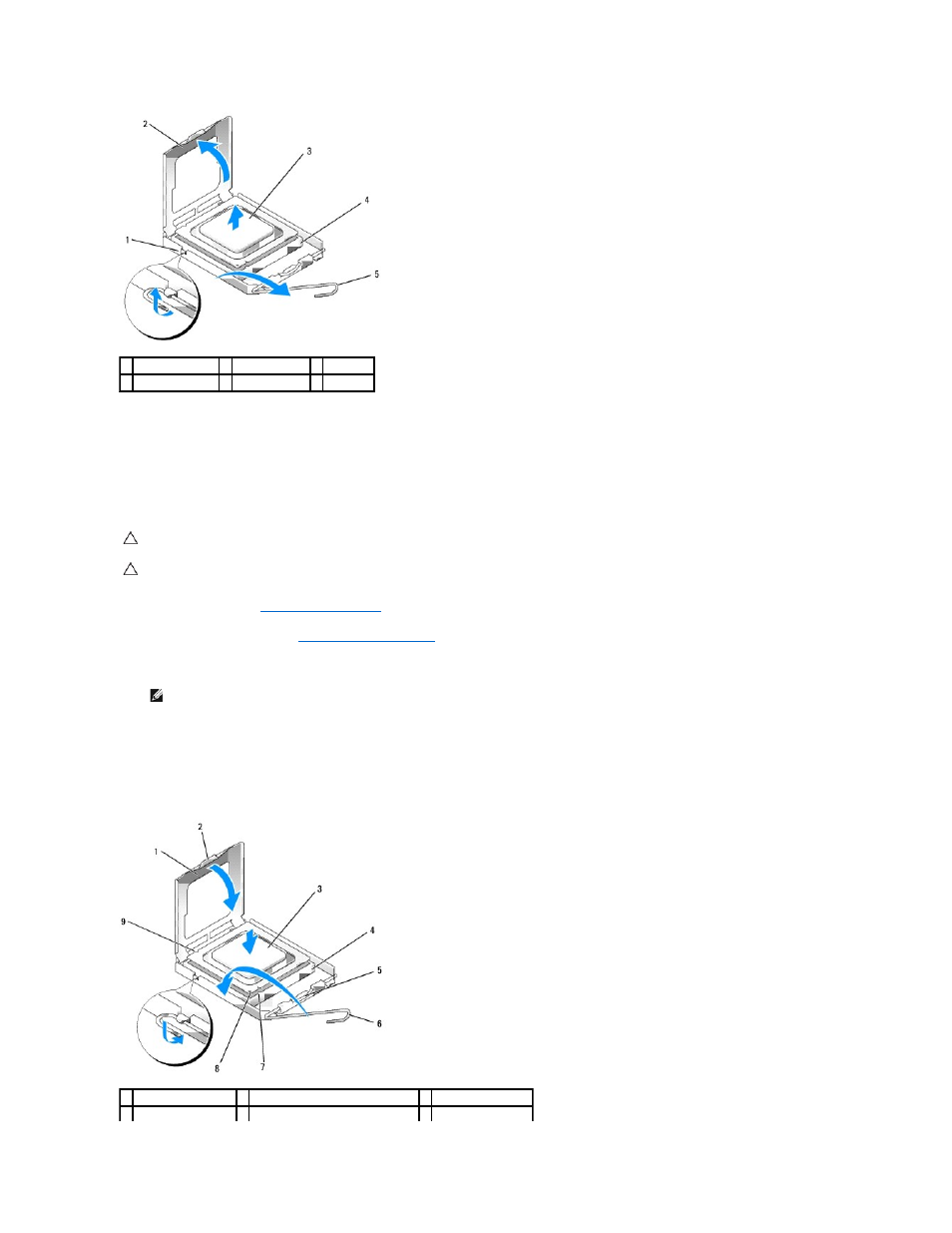 Installing the processor | Dell OptiPlex 760 User Manual | Page 78 / 203