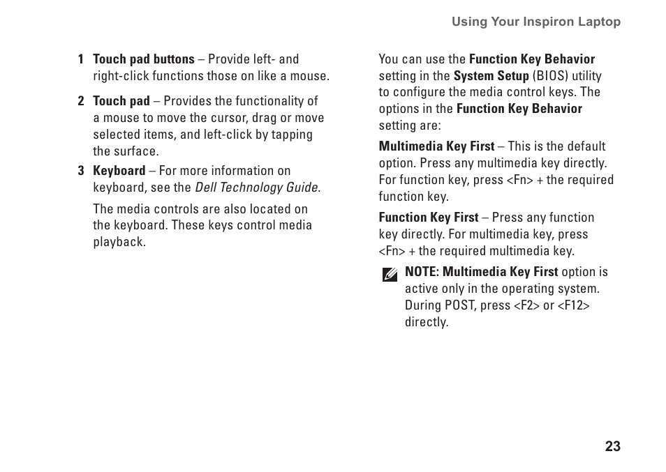 Dell Inspiron 1545 User Manual | Page 25 / 72