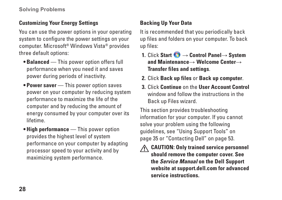 Dell Inspiron 1545 User Manual | Page 30 / 72