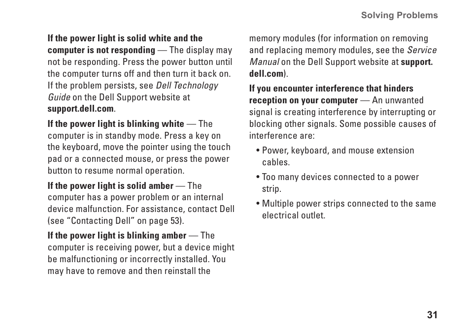 Dell Inspiron 1545 User Manual | Page 33 / 72