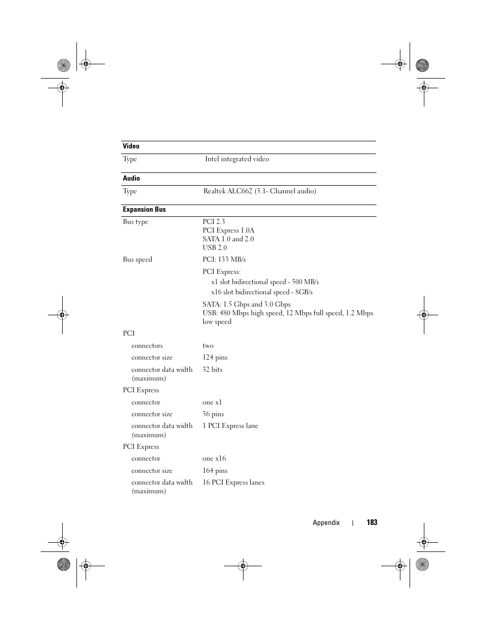 Dell Inspiron 530 User Manual | Page 183 / 226