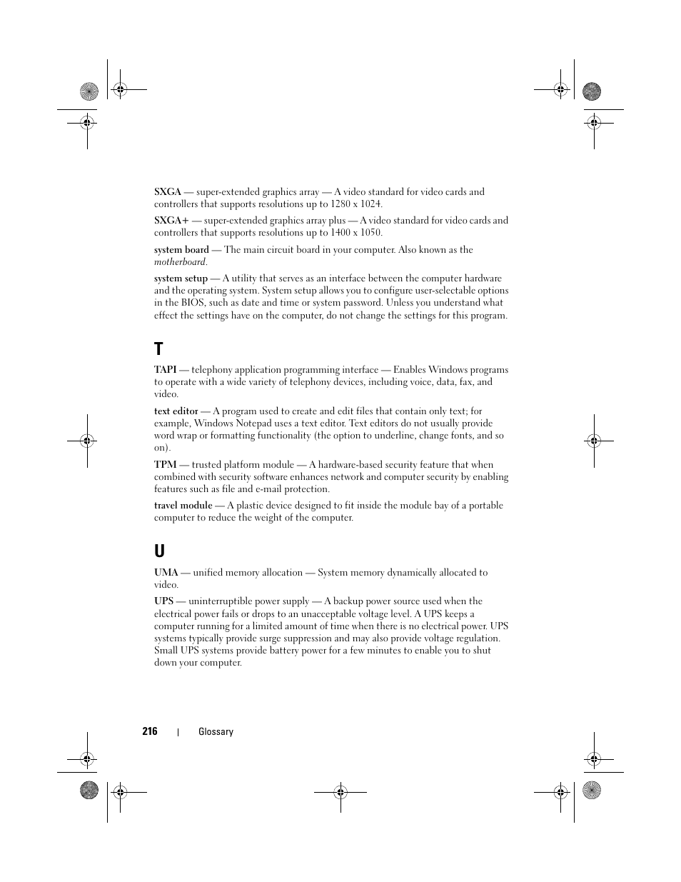 Dell Inspiron 530 User Manual | Page 216 / 226