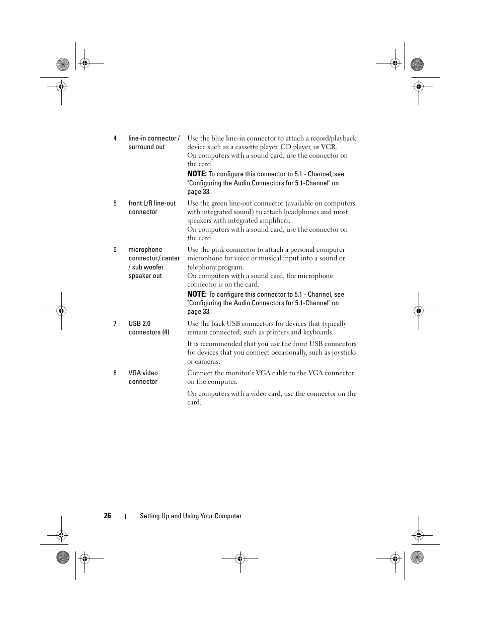 Dell Inspiron 530 User Manual | Page 26 / 226