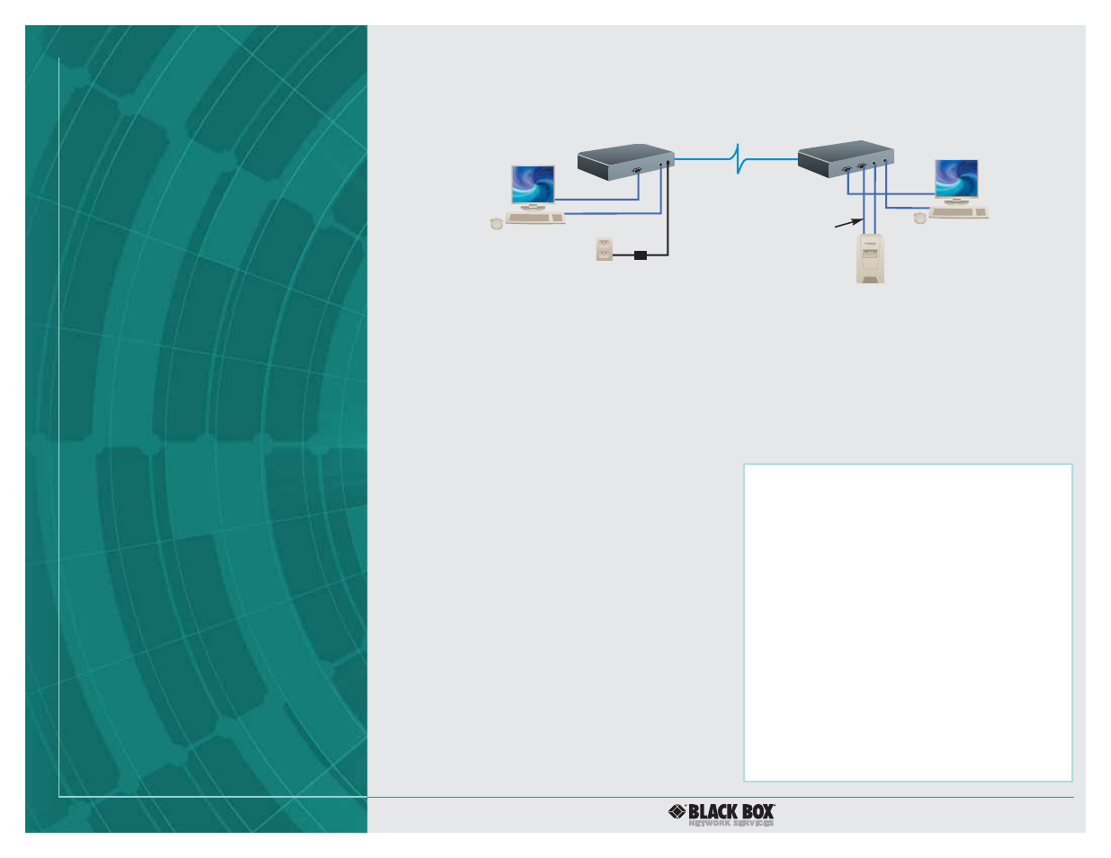 2 of 3, Features, Overview | You might also need | Black Box CAT5 KVM User Manual | Page 2 / 3
