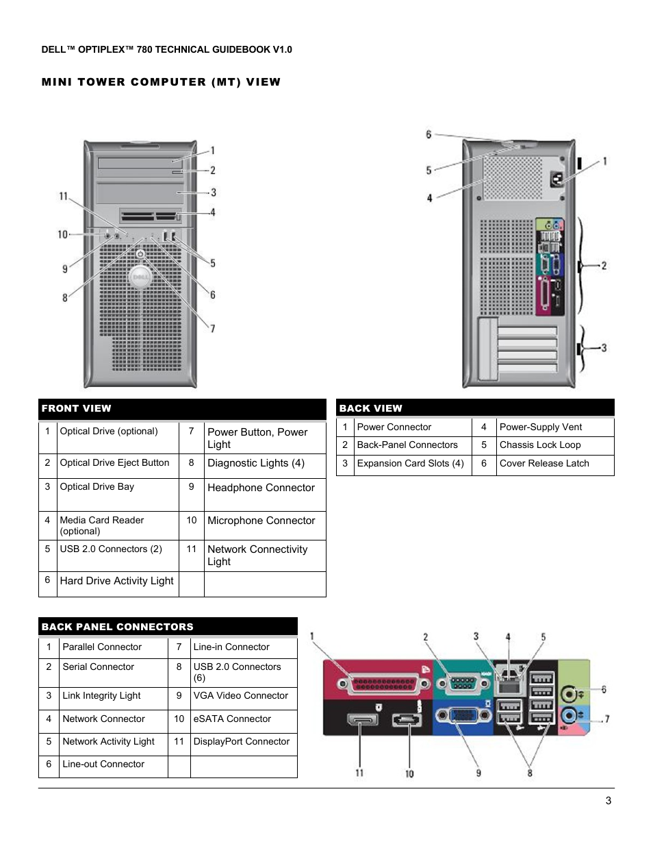 Dell OptiPlex 780 User Manual | Page 3 / 40