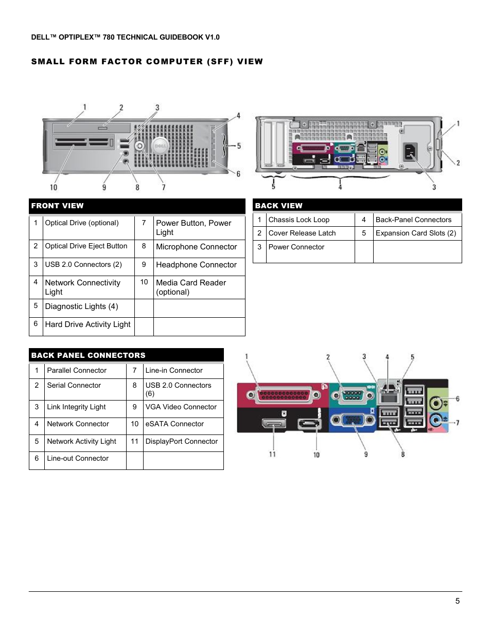 Dell OptiPlex 780 User Manual | Page 5 / 40