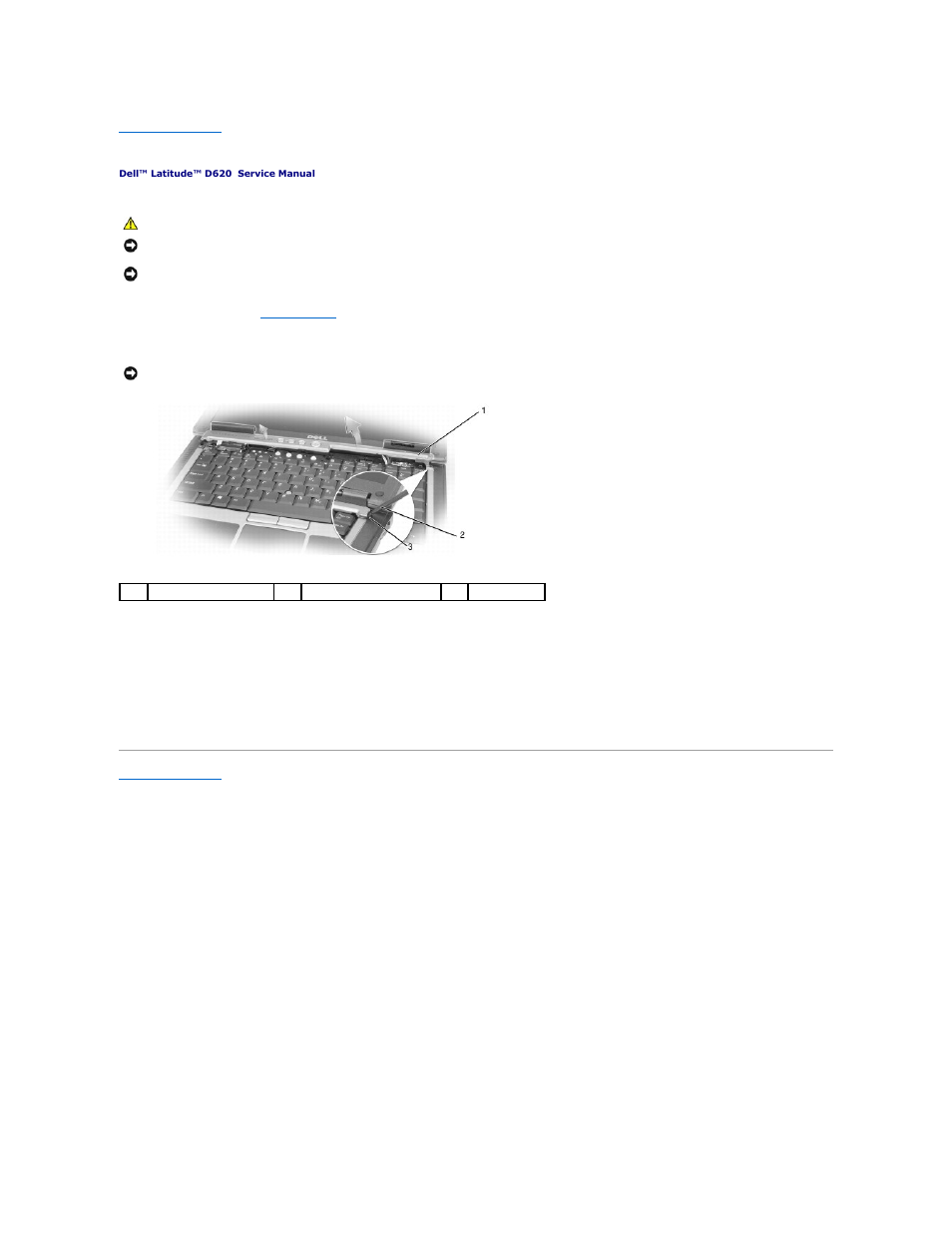 Hinge cover | Dell Latitude D620 User Manual | Page 19 / 43