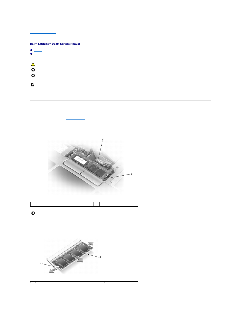 Dimm a | Dell Latitude D620 User Manual | Page 22 / 43