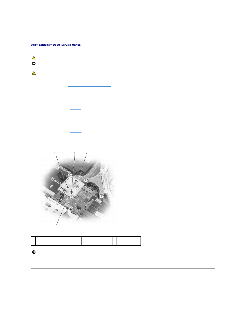 Modem | Dell Latitude D620 User Manual | Page 29 / 43